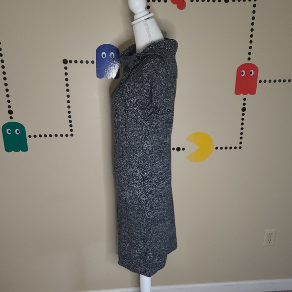 Dressbarn gray white black sweater L - Picture 4 of 8